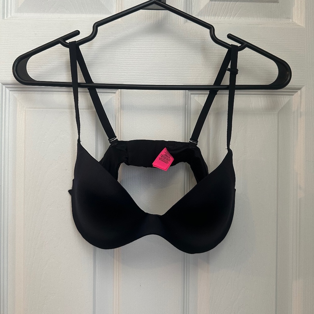 LaSenza Black body kiss plunge B34 Bra